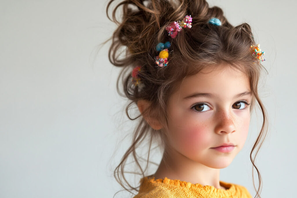 coiffure petite fille