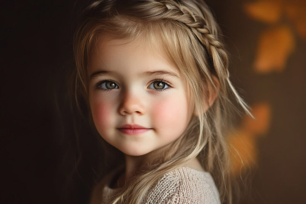 coiffure petite fille