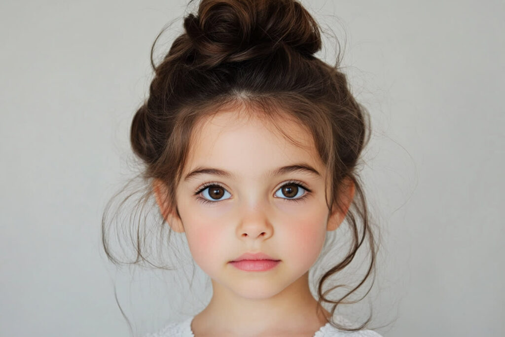 coiffure petite fille