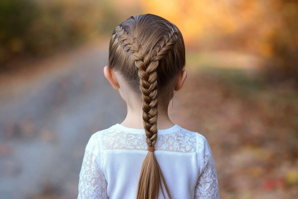 coiffure petite fille