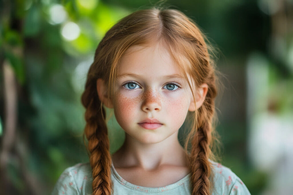 coiffure petite fille