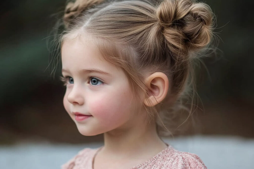 coiffure petite fille