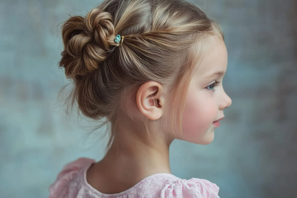 coiffure petite fille