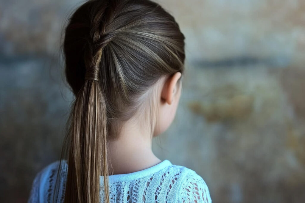 coiffure petite fille